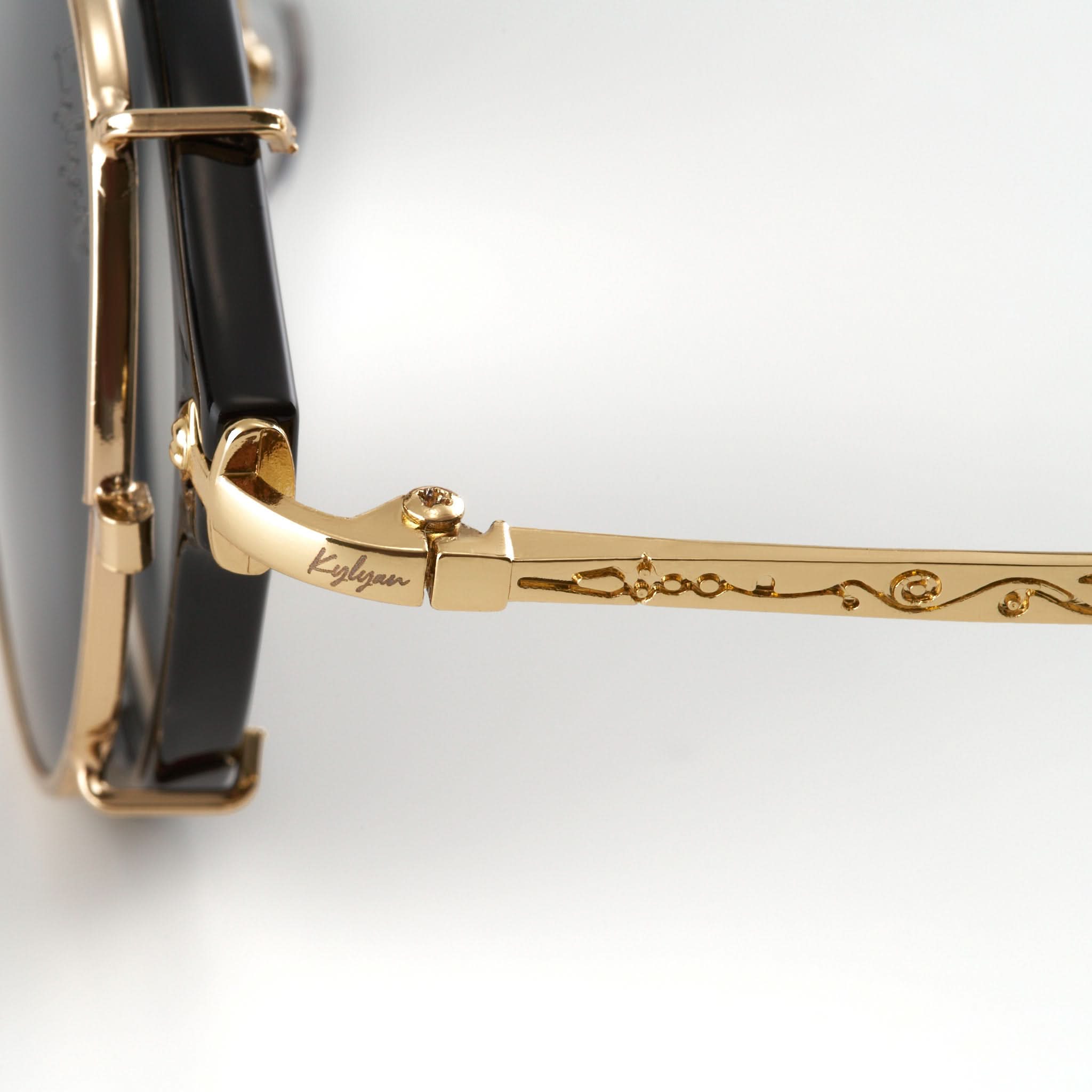 Golden Mobile Sunglasses