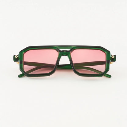 Elion Green Pink Ochelari de soare