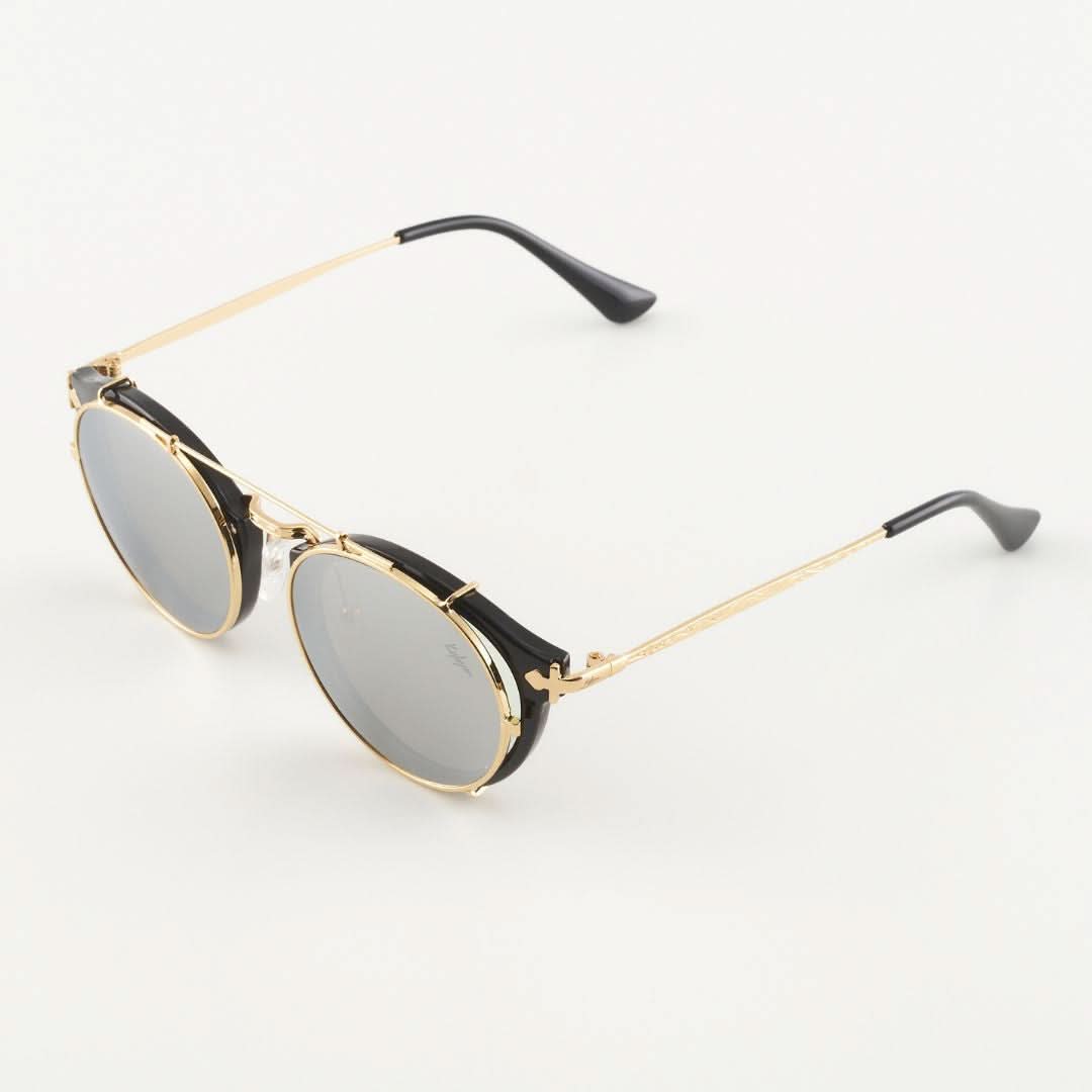 Golden Mobile Mirror Sunglasses