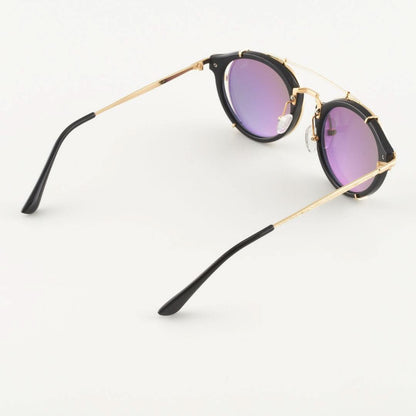 Golden Mobile Mirror Sunglasses