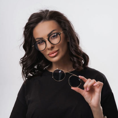 Golden Mobile Sunglasses